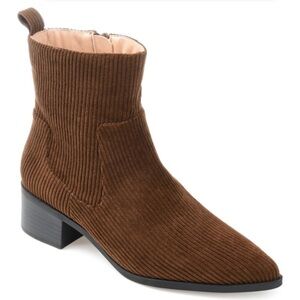 NWOB Journee Collection Nolani brown corduroy boot